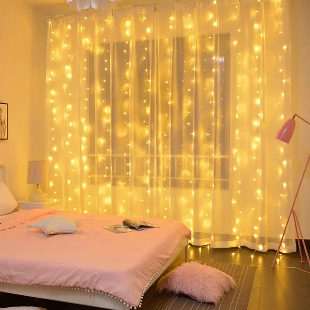 Fairy Light Curtain