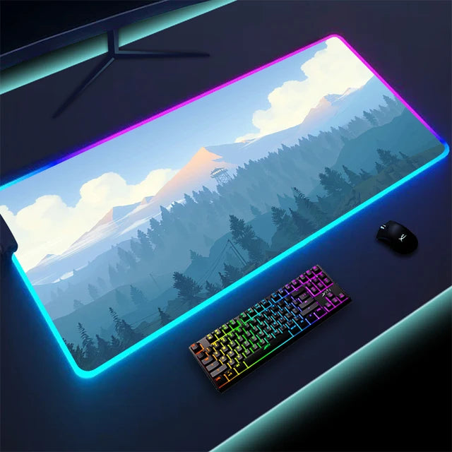 Luminous LED Lighting Mouse Pad