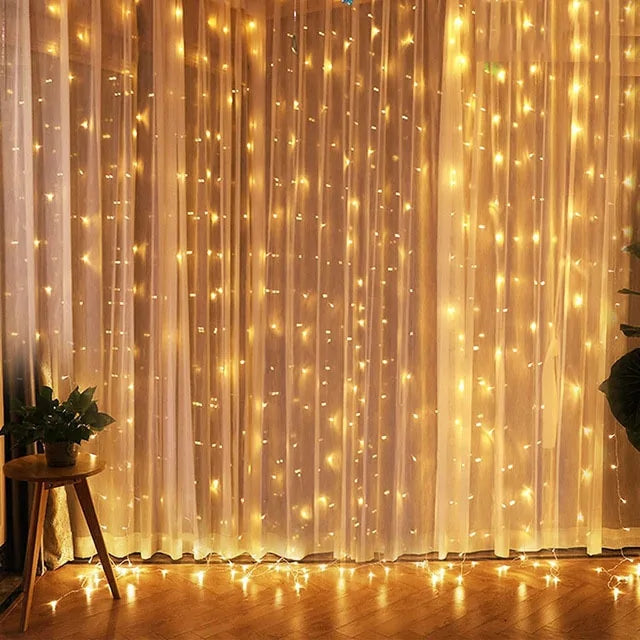 Fairy Light Curtain