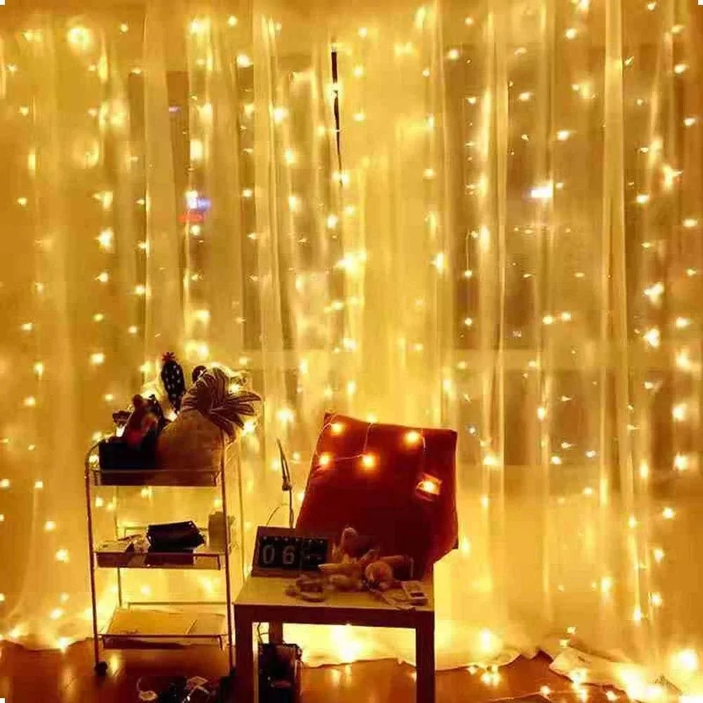 Fairy Light Curtain